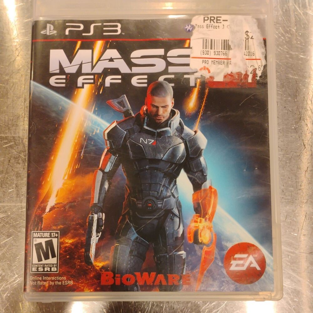 Mass Effect 3 PS3 (2012) – Complete in Box – Near Perfect Collector Condition